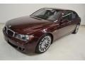 2007 Barbera Red Metallic BMW 7 Series 750Li Sedan  photo #8