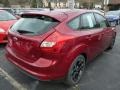 2014 Ruby Red Ford Focus SE Hatchback  photo #2