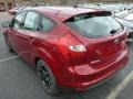 2014 Ruby Red Ford Focus SE Hatchback  photo #4