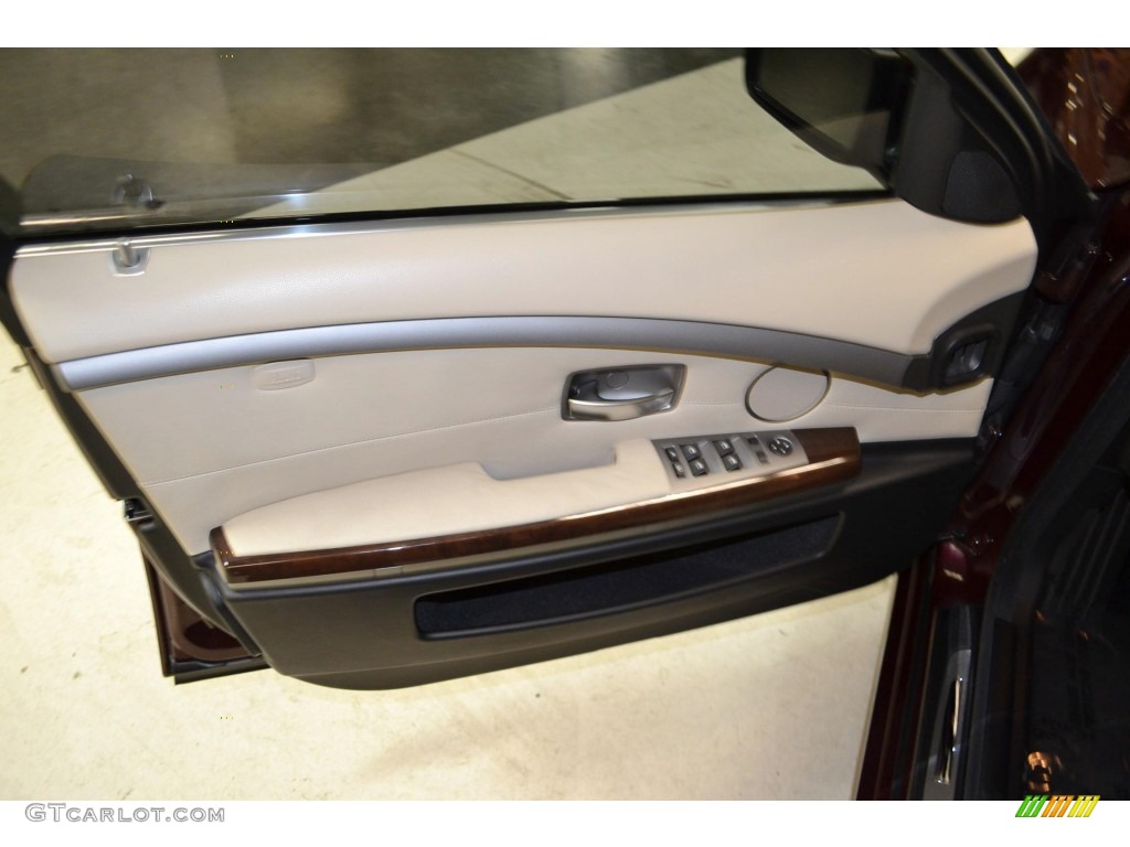 2007 7 Series 750Li Sedan - Barbera Red Metallic / Beige photo #16