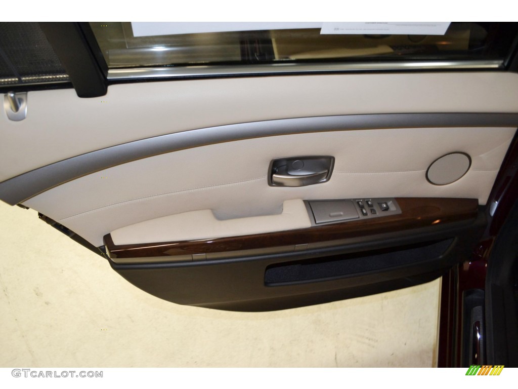 2007 7 Series 750Li Sedan - Barbera Red Metallic / Beige photo #20