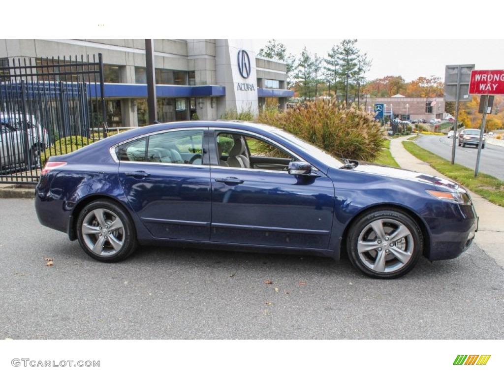 Fathom Blue Pearl 2013 Acura TL SH-AWD Technology Exterior Photo #87771380