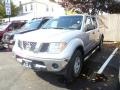 2007 Radiant Silver Nissan Frontier LE Crew Cab 4x4  photo #3