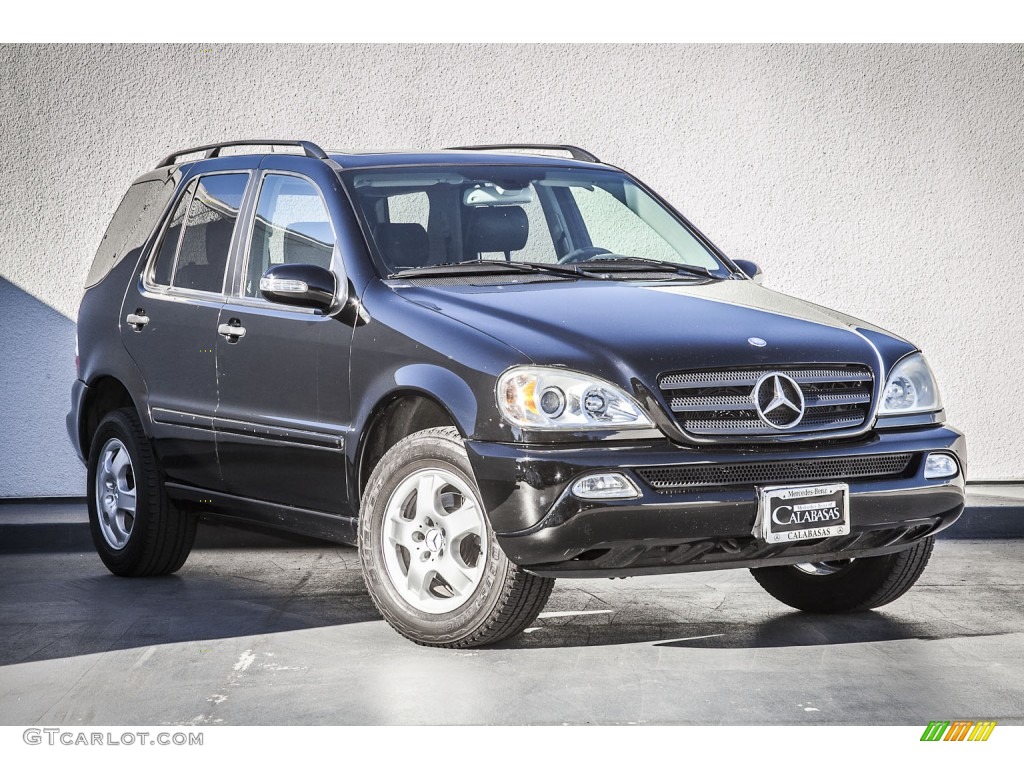 2005 ML 350 4Matic - Black / Charcoal photo #11