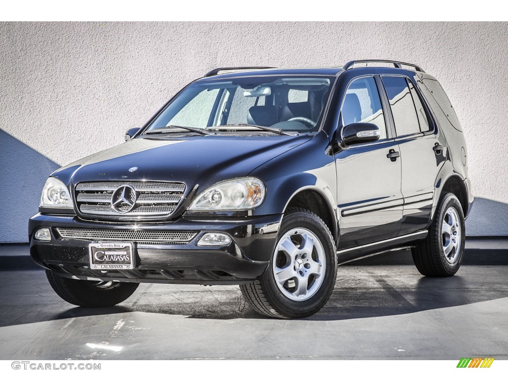 2005 ML 350 4Matic - Black / Charcoal photo #12