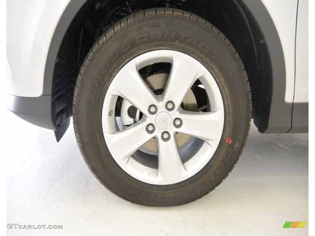 2013 RAV4 XLE - Classic Silver Metallic / Ash photo #4