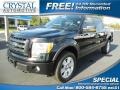 Black 2009 Ford F150 FX4 SuperCrew 4x4