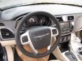 Black/Light Frost Beige 2014 Chrysler 200 Touring Convertible Dashboard