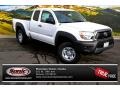 2014 Super White Toyota Tacoma Access Cab 4x4  photo #1