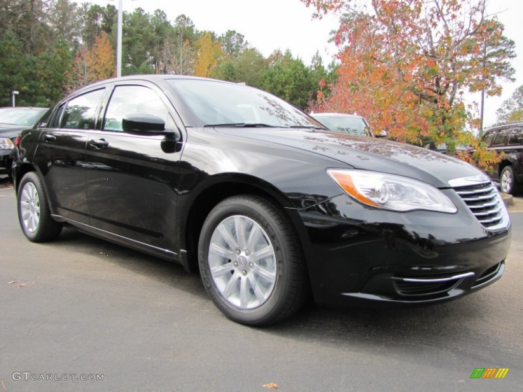 2014 200 Touring Sedan - Black Clear Coat / Black photo #4