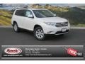 2013 Blizzard White Pearl Toyota Highlander V6 4WD  photo #1