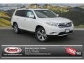 2013 Blizzard White Pearl Toyota Highlander Limited 4WD  photo #1