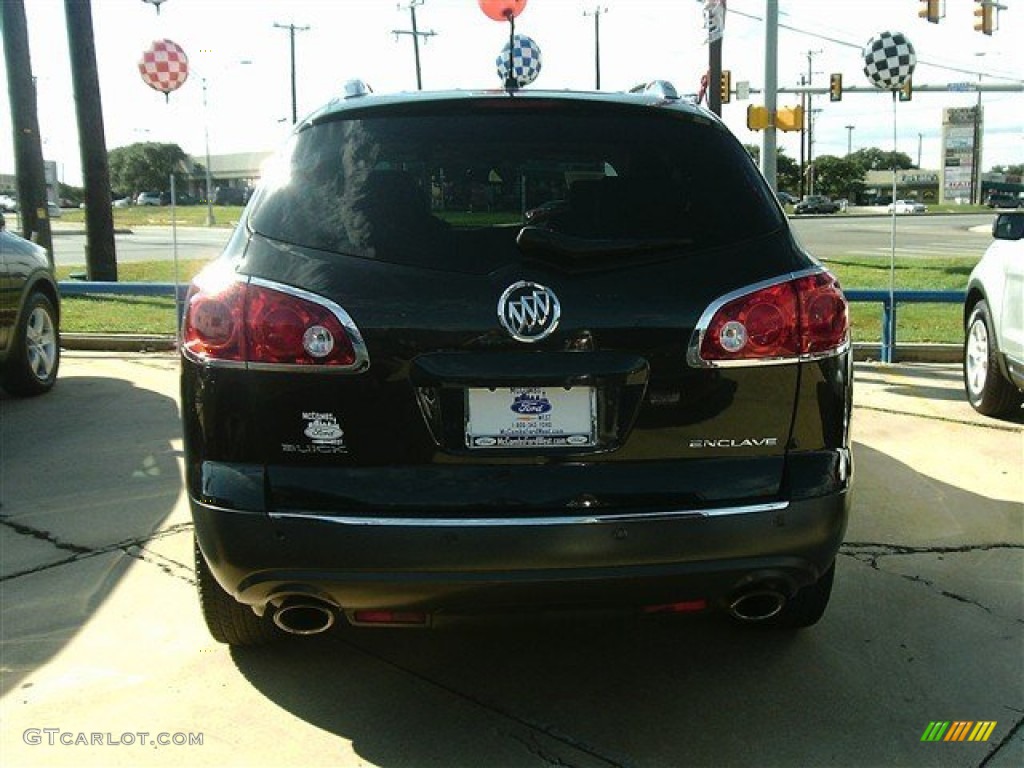 2011 Enclave CXL - Carbon Black Metallic / Cashmere/Cocoa photo #4