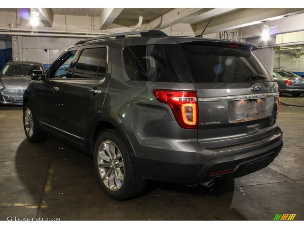 2012 Explorer Limited 4WD - Sterling Gray Metallic / Medium Light Stone photo #4