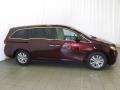 2014 Dark Cherry Pearl Honda Odyssey EX-L  photo #5