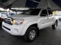 2010 Super White Toyota Tacoma V6 SR5 PreRunner Double Cab  photo #3