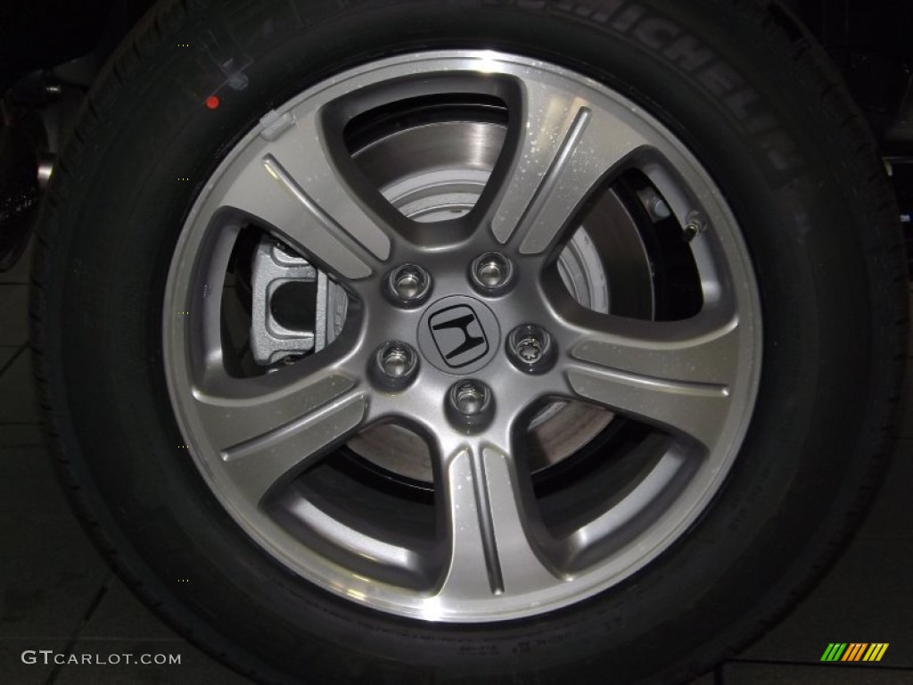 2014 Pilot EX - Modern Steel Metallic / Gray photo #4