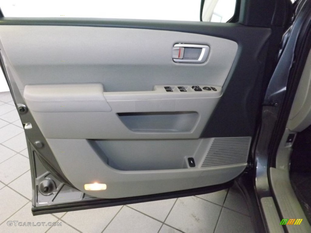 2014 Pilot EX - Modern Steel Metallic / Gray photo #9