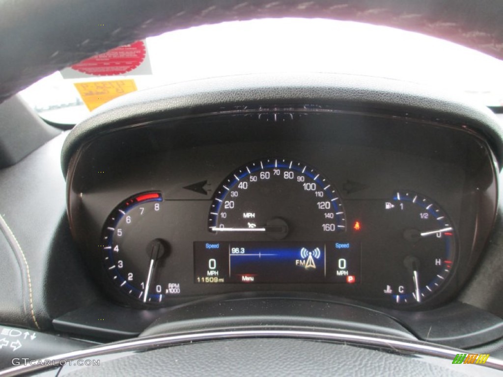 2013 ATS 3.6L Performance AWD - White Diamond Tricoat / Caramel/Jet Black Accents photo #16