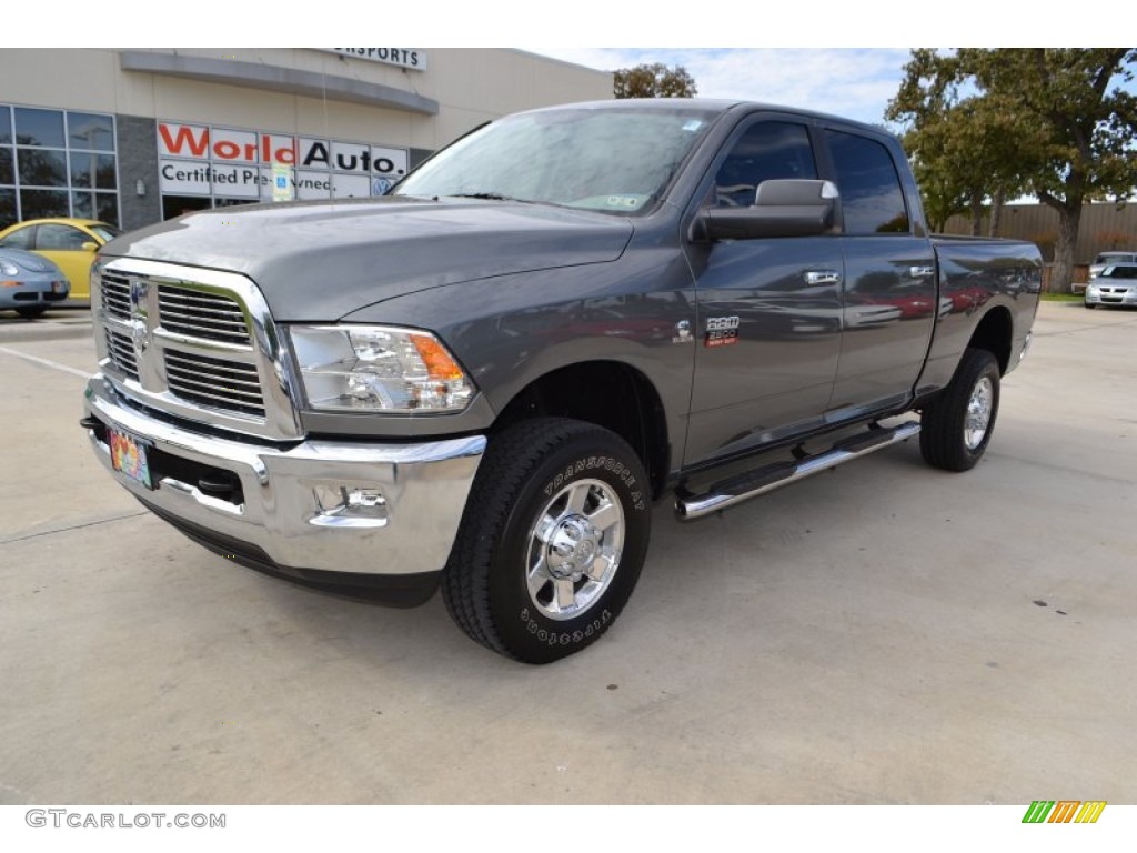 2012 Ram 2500 HD SLT Crew Cab 4x4 - Mineral Gray Metallic / Dark Slate/Medium Graystone photo #1