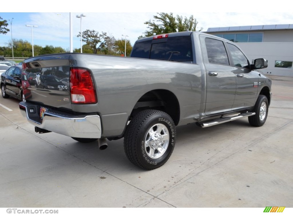 2012 Ram 2500 HD SLT Crew Cab 4x4 - Mineral Gray Metallic / Dark Slate/Medium Graystone photo #5