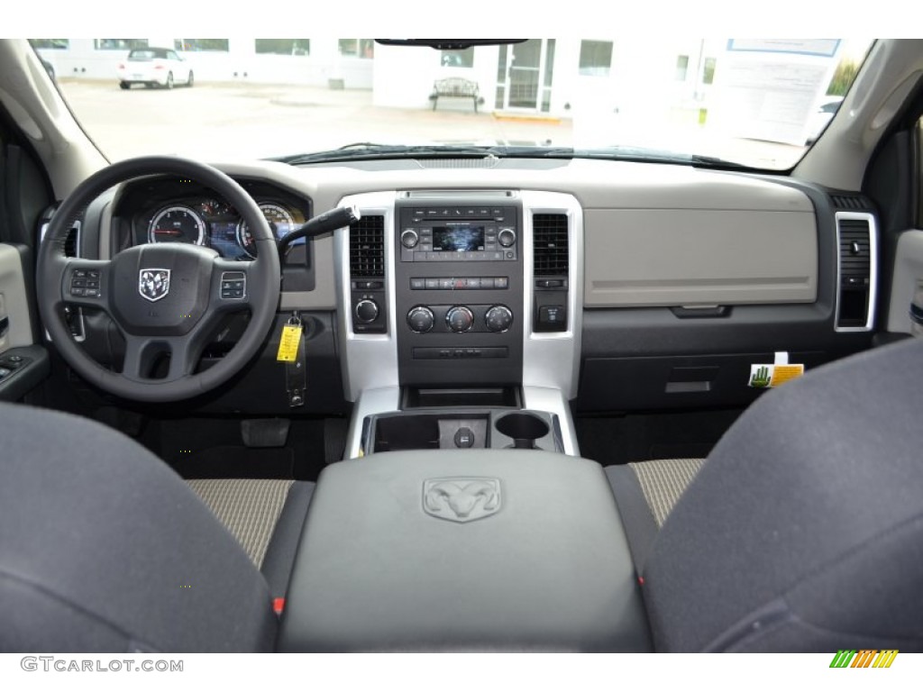 2012 Ram 2500 HD SLT Crew Cab 4x4 - Mineral Gray Metallic / Dark Slate/Medium Graystone photo #14