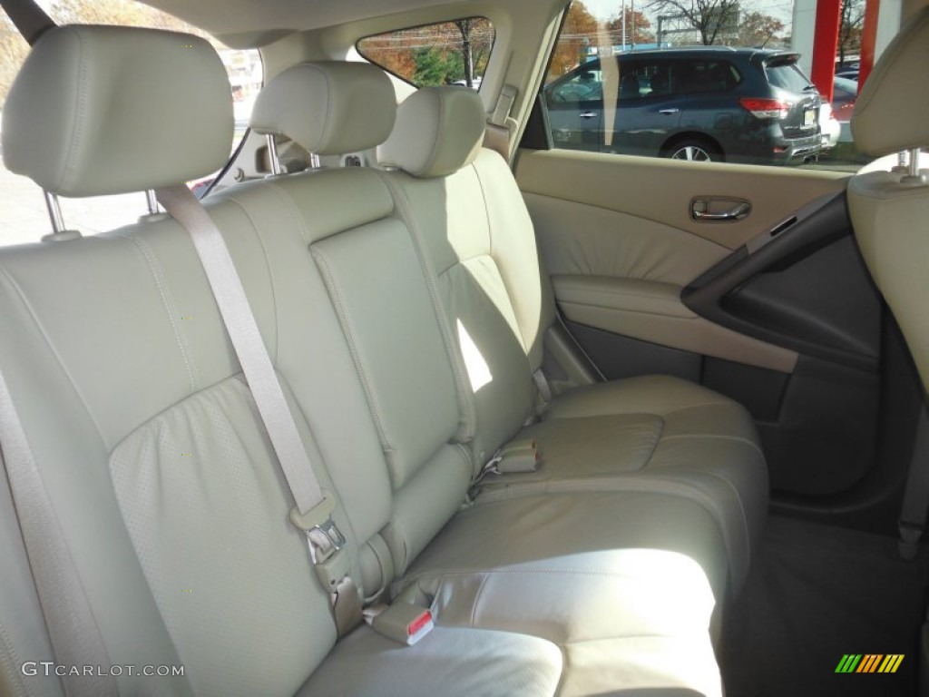 2010 Murano SL AWD - Deep Sapphire Blue Metallic / Beige photo #18