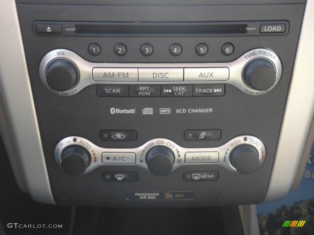 2010 Murano SL AWD - Deep Sapphire Blue Metallic / Beige photo #28