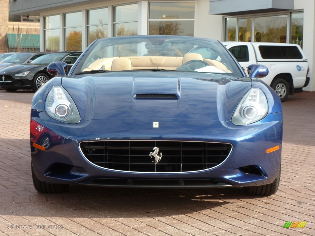 Tour de France Blue 2011 Ferrari California Standard California Model Exterior Photo #87784571