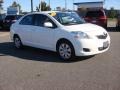 2012 Super White Toyota Yaris Sedan  photo #6