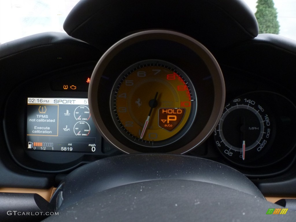 2011 Ferrari California Standard California Model Gauges Photo #87784832