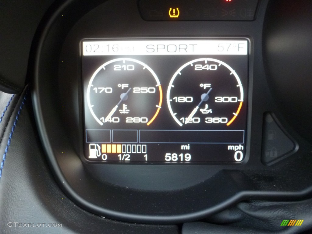 2011 Ferrari California Standard California Model Gauges Photo #87784880