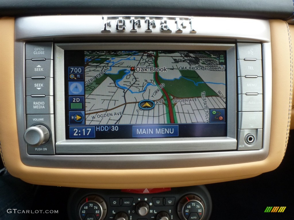2011 Ferrari California Standard California Model Navigation Photos