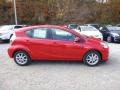 2013 Absolutely Red Toyota Prius c Hybrid Four  photo #2