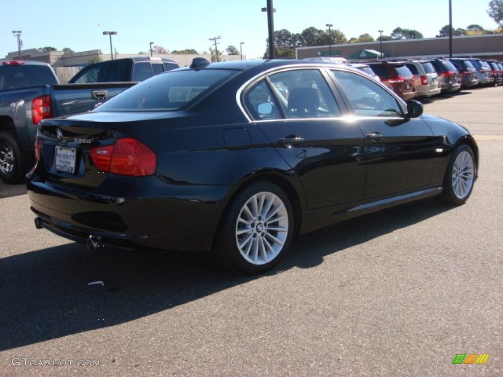 2010 3 Series 335d Sedan - Jet Black / Black photo #5