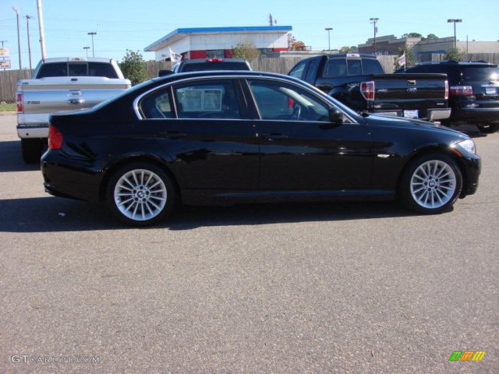 2010 3 Series 335d Sedan - Jet Black / Black photo #6