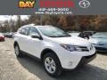 Super White - RAV4 XLE AWD Photo No. 1