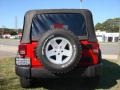 2009 Flame Red Jeep Wrangler Unlimited X 4x4  photo #4