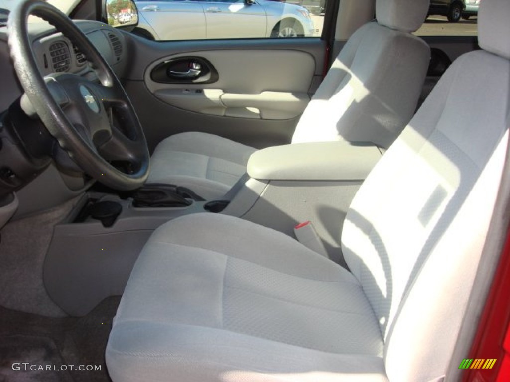 2007 TrailBlazer LS - Red Jewel Tint Coat / Light Gray photo #10