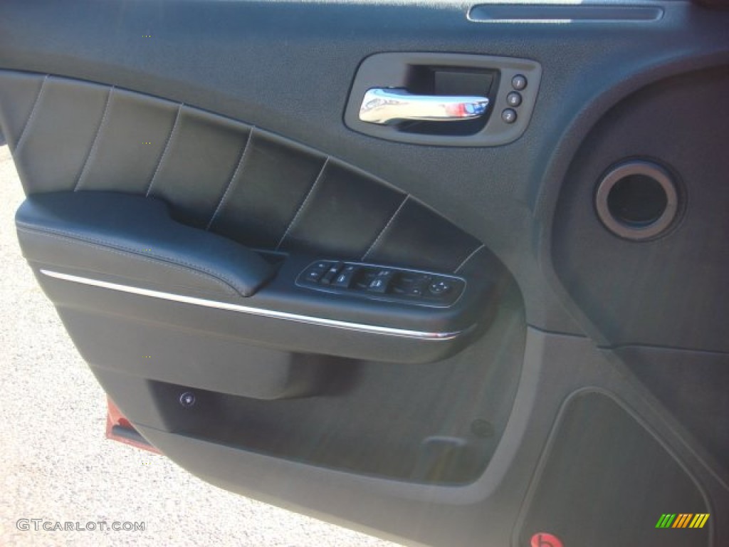2013 Charger R/T Max - Redline 3 Coat Pearl / Black photo #13