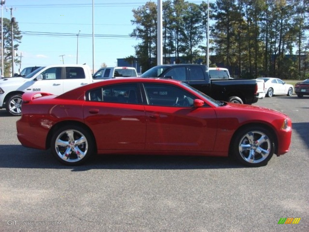 2013 Charger R/T Max - Redline 3 Coat Pearl / Black photo #19