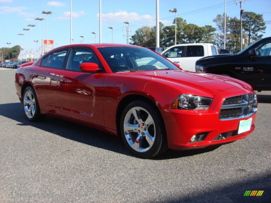 2013 Charger R/T Max - Redline 3 Coat Pearl / Black photo #20