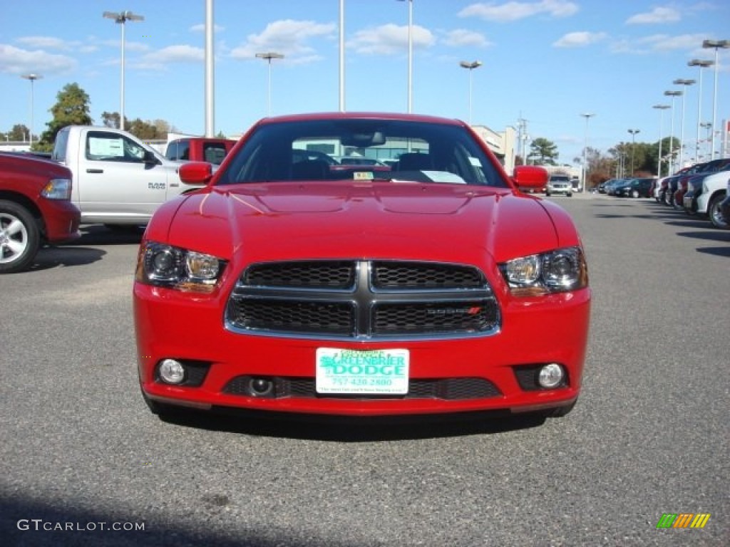 2013 Charger R/T Max - Redline 3 Coat Pearl / Black photo #22