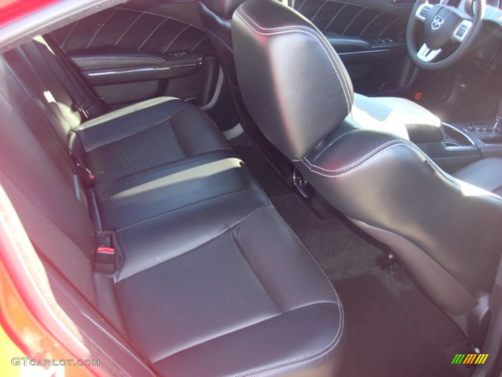 2013 Charger R/T Max - Redline 3 Coat Pearl / Black photo #26