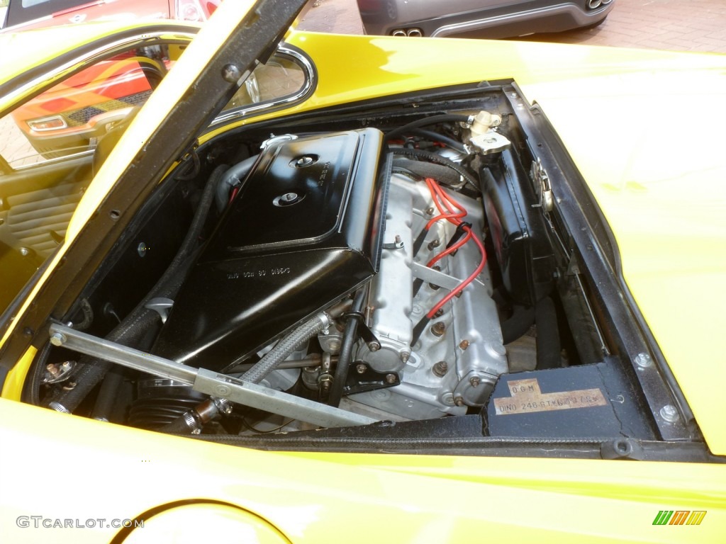 1972 Ferrari Dino 246 GT 2.4 Liter DOHC 12-Valve V6 Engine Photo #87789254