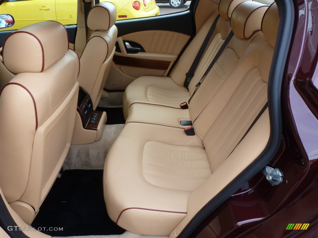 Beige Interior 2008 Maserati Quattroporte Standard Quattroporte Model Photo #87789629