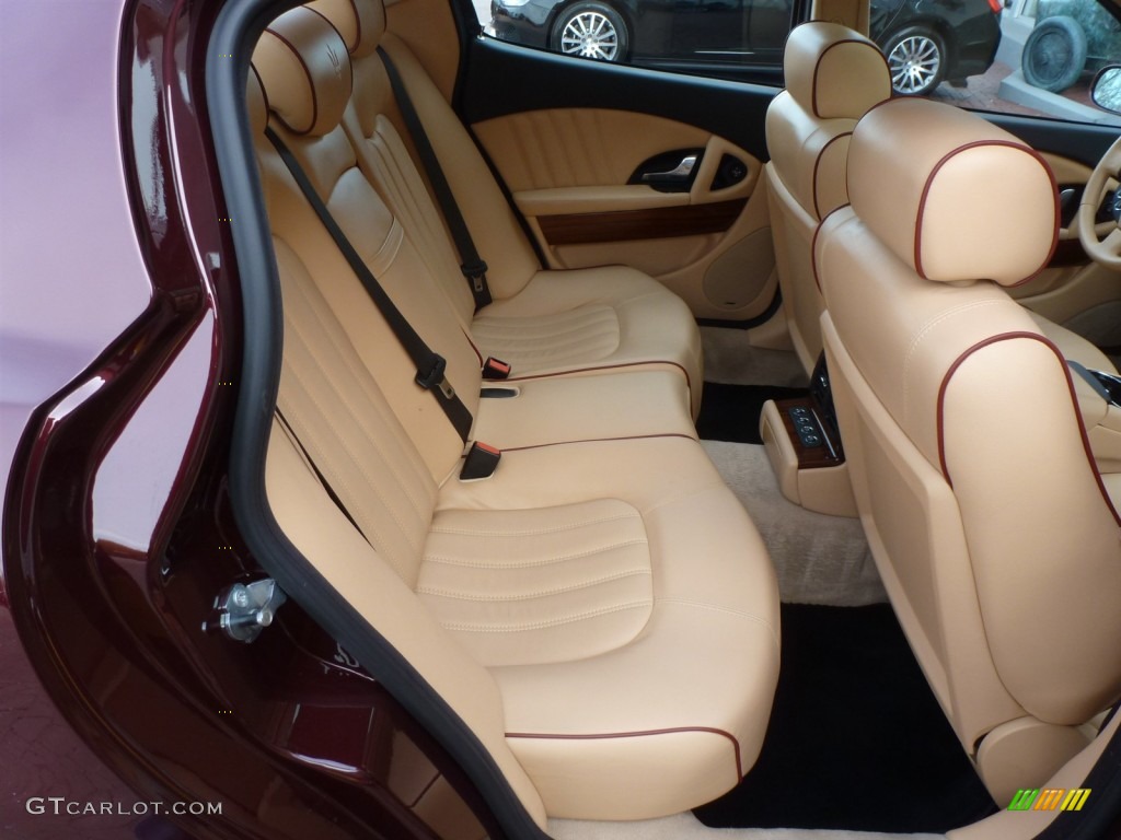 Beige Interior 2008 Maserati Quattroporte Standard Quattroporte Model Photo #87789635