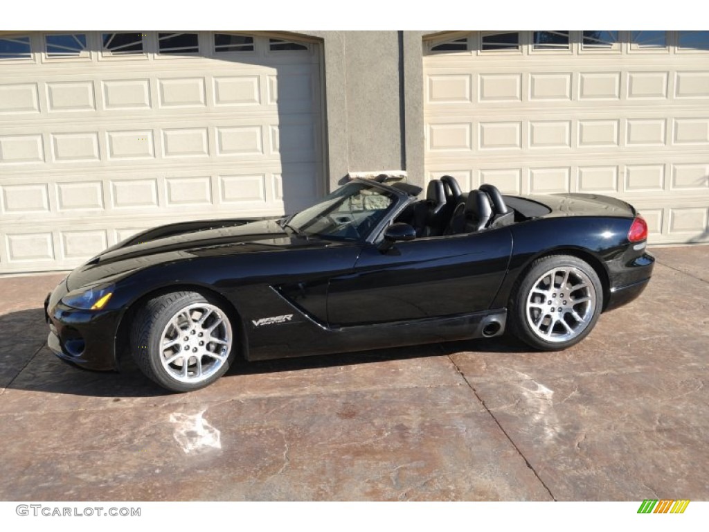 Viper Black 2003 Dodge Viper SRT-10 Exterior Photo #87790534