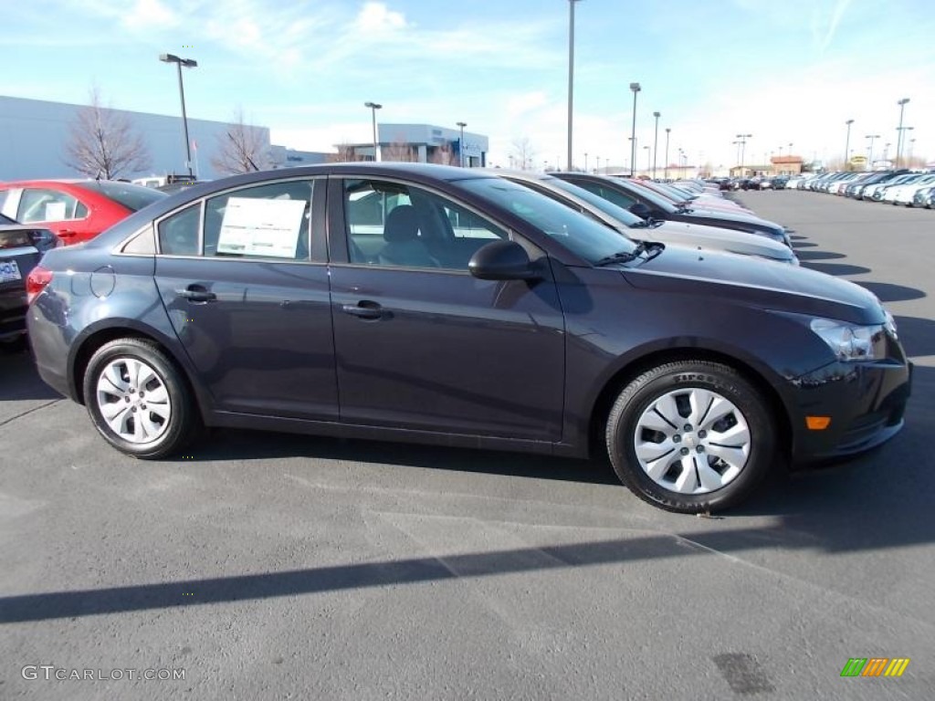 2014 Cruze LS - Blue Ray Metallic / Jet Black/Medium Titanium photo #2