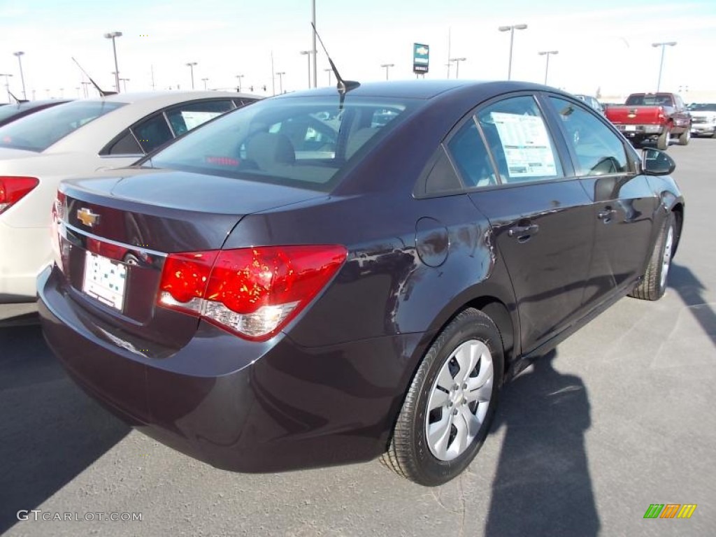 2014 Cruze LS - Blue Ray Metallic / Jet Black/Medium Titanium photo #3